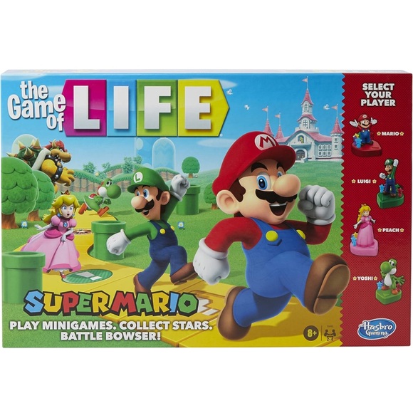 New Hasbro Super Mario Edition Board Game - Green and Red - Picture 2 of 9